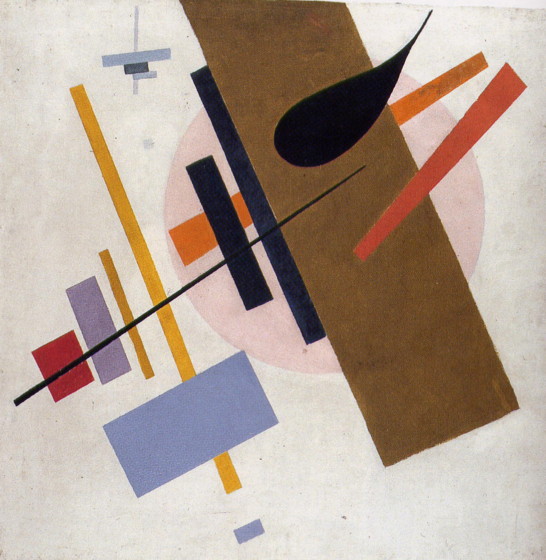 Image -- Kazimir Malevich: Suprematism (1915-16).