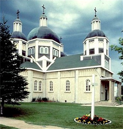 Image -- The Ukrainian Catholic Church of the Resurrection in Dauphin, Manitoba.