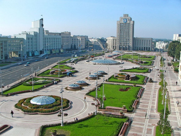 Image -- Minsk, Belarus (city center).