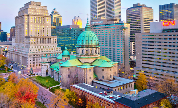 Image -- Montreal, Quebec: city center.