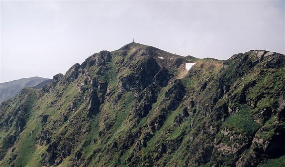 Image -- The summit of Mount Pip Ivan in the Hutsul Alps (Carpathians).