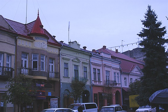 Image -- A street in Mukachevo.