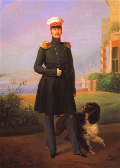Image -- Tsar Nicholas I (portrait by Yegor Botman).