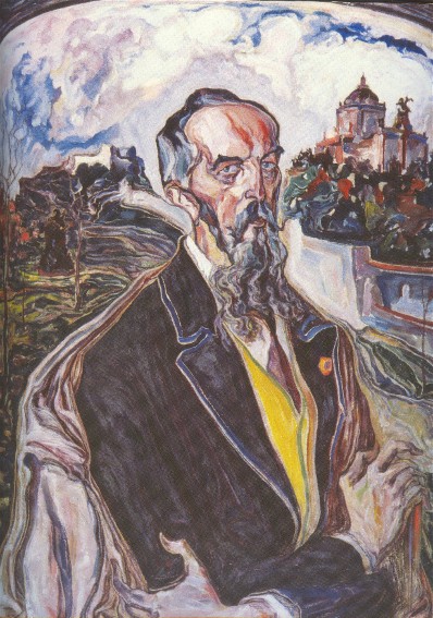 Image -- Oleksa Novakivsky: Portrait of Oleksander Barvinsky (1933).