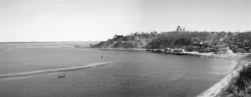 Image -- The panorama of Novhorod-Siversky (photographed in April 1943 from the Military Hospital of the German Army by a German soldier; photo supplied by Hans Juergen Zeis).