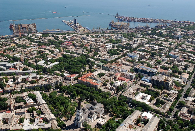 Image -- Odesa (aerial view).
