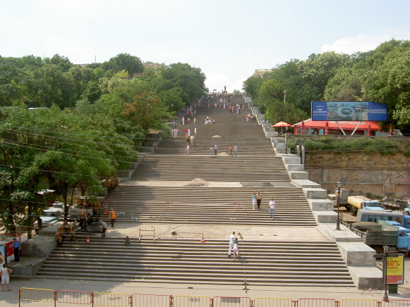 Image -- Odesa: The Potemkin Stairs.