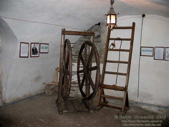 Image -- A dungeon with torture machines in the Olesko castle.