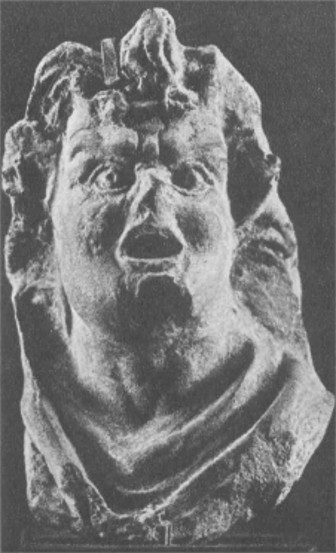 Image -- A head of an actor sculpture (3rd-2nd century BC) from Panticapaeum, the former capital of the Bosporan Kingdom.