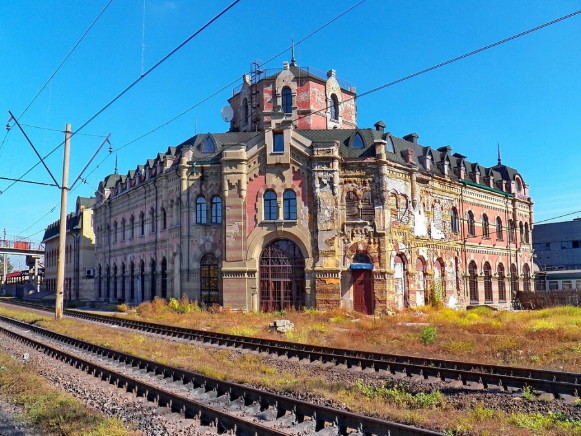 Image -- Pervomaisk (Luhansk oblast): railway station.