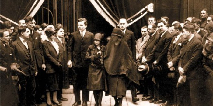 Image -- The funeral of Symon Petliura (Paris, 1926).