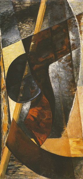 Image -- Anatol Petrytsky: An Abstract Composition (1920s).