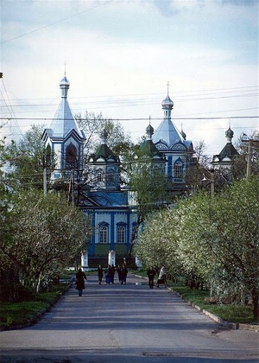 Image -- Pryluka: Church of the Three Hierarchs (19th century).