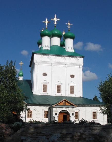 Image -- Putyvl: The Transfiguration Cathedral of the Transfiguration Monastery.