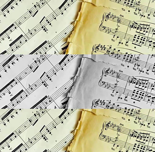 Image -- Andrii Rachynsky: music scores.