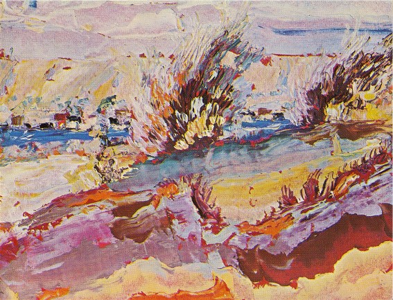 Image -- Myroslav Radysh: The Wind (1955).