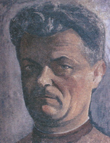Image -- Mykola Rokytsky: Self-portrait (1930s).