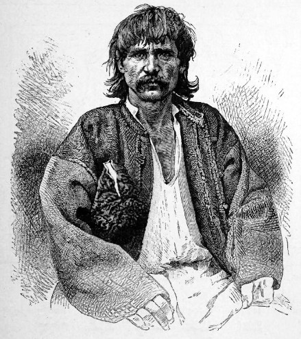 Image -- А Romanian man from Podilia (1870s).