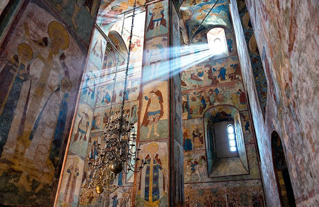 Image -- Saint Sophia Cathedral in Kyiv: frescos.