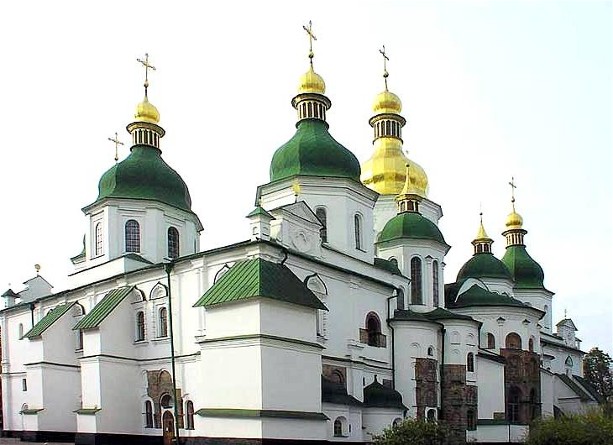 Image -- Saint Sophia Cathedral in Kyiv.