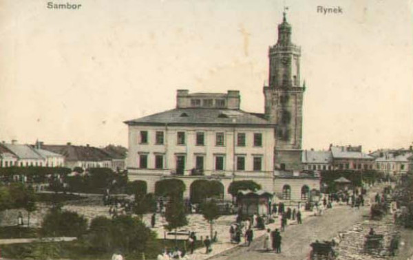 Image -- Market Square in Sambir (1901).