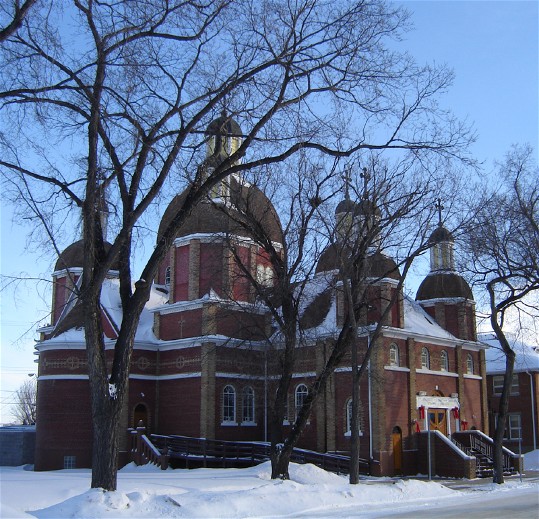 Image -- Saint Georges Ukrainian Catholic Church in Saskatoon, Saskatchewan.