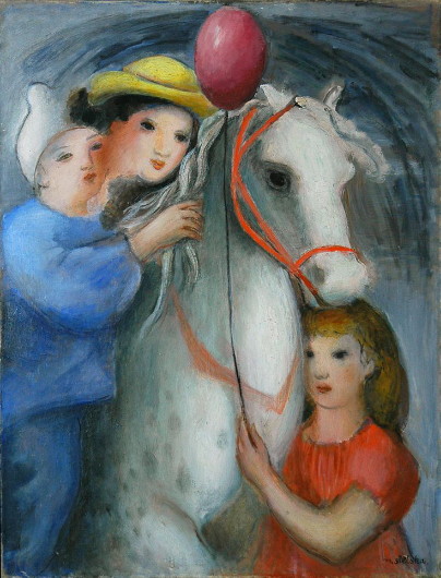 Image -- Margit Selska: Carousel (1932).
