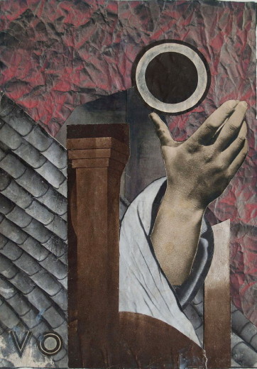 Image -- Margit Selska: Composition with a Hand (1932).