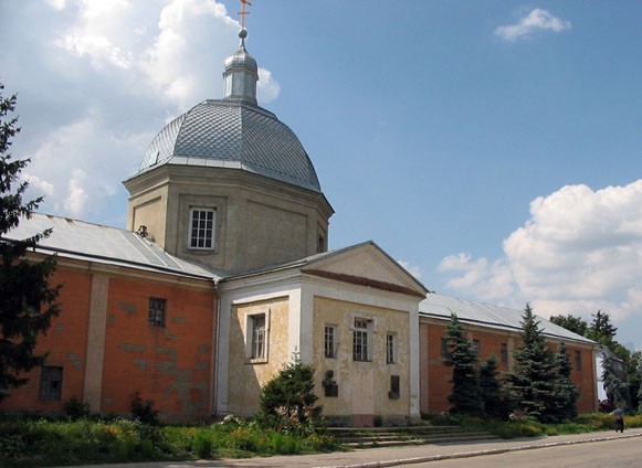 Image -- Sharhorod: Saint Michael's Church of the Saint Nicholas's Monastery.