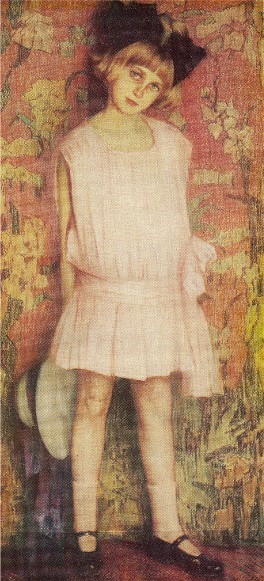 Image -- Oleksii Shovkunenko: Portrait of a Young Girl (1926).