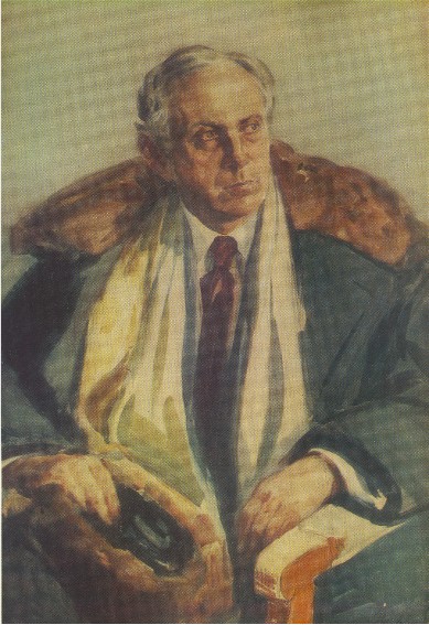 Image -- Oleksii Shovkunenko: Portrait of Maksym Rylsky (1945).