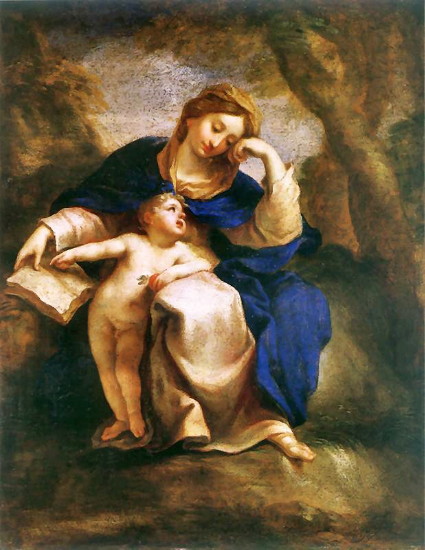 Image -- Yurii Shymonovych-Semyhynovsky: Madonna with a Child.