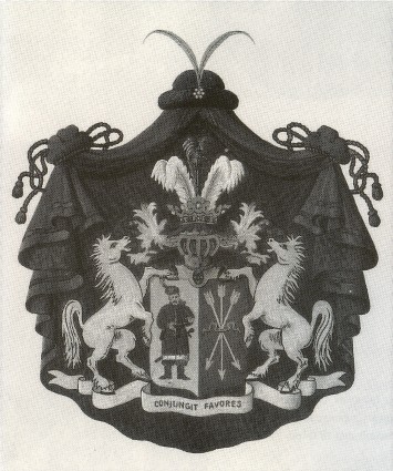 Image -- Coat of arms of the Skjoropadsky family.