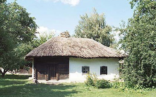 Image -- The Skovoroda house in Chornukhy, Poltava oblast.