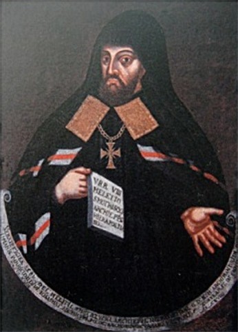 Image -- Meletii Smotrytsky (an 18th-century portrait by an unknown painter).