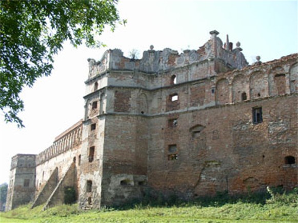 Image -- The castle in Stare Selo, Lviv oblast.