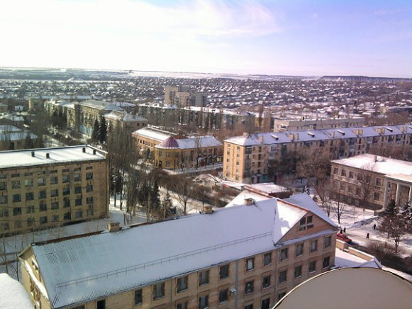 Image -- Torez, Donetsk oblast: city center.
