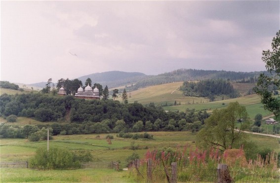 Image -- Transcarpathian landscape near Svaliava.