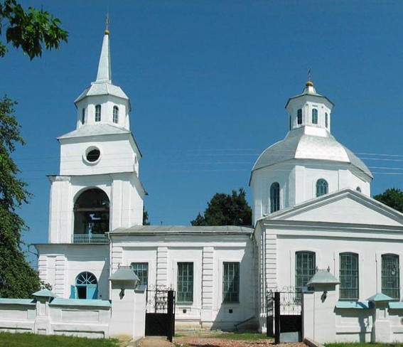 Image -- Trostianets (Sumy oblast): Church of the Annunciation (1750).