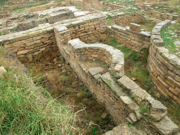 Image -- The ruins of Tyras (today's Bilhorod-Dnistrovskyi).