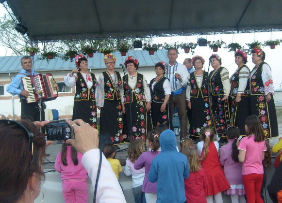 Image -- Ukrainian folk festival in the Danube Delta (former Danubian Sich), Romania.