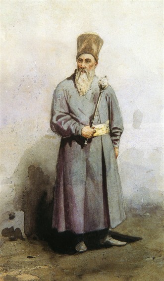 Image -- Serhii Vasylkivsky: Portrait of Hetman Petro Konashevych-Sahaidachny.