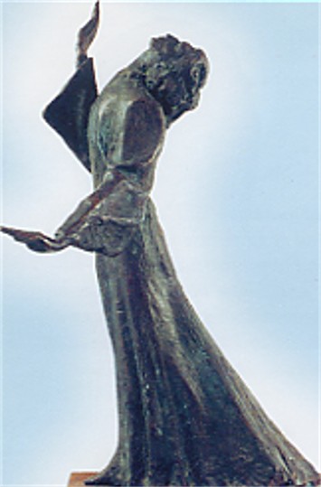 Image -- A sculpture of Artem Vedel.