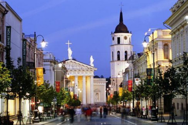 Image -- Vilnius (city center).