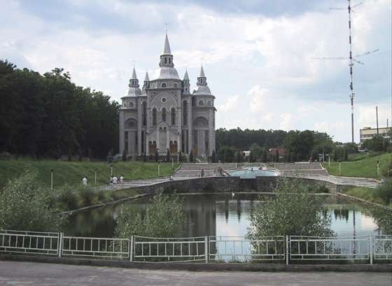Image -- The Evangelical-Baptist church in Vinnytsia.