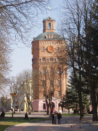 Image -- Vinnytsia: tower in the city centre.