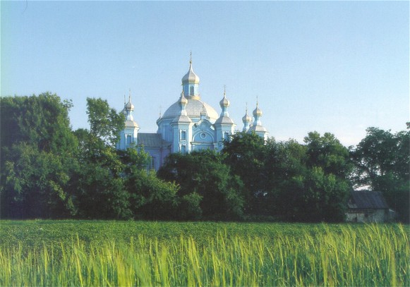 Image -- Saint Mary the Protectress Church (1745) in Piddubtsi Volhynia oblast.