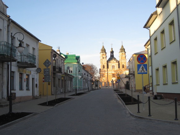 Image -- Volodava (Wlodawa): town center.