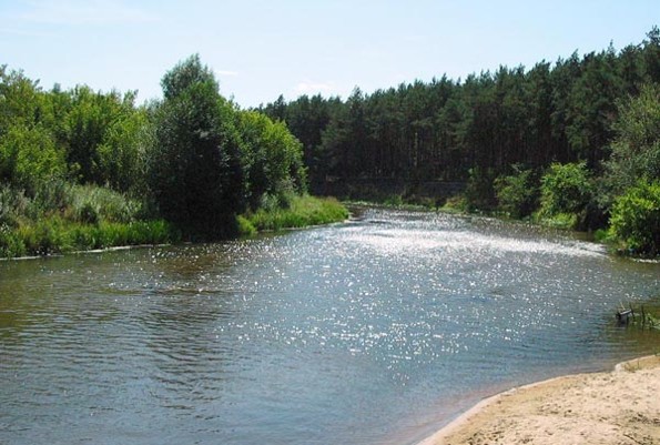 Image -- Vorskla River (near the Bilsk fortified settlement).