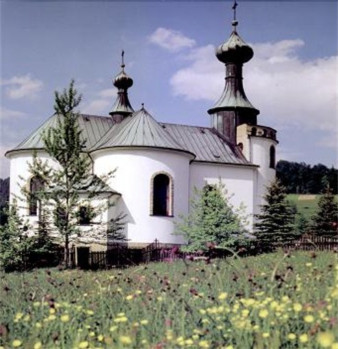 Image -- St. Mary's Church in Vysova (Wysowa).